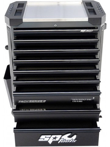 Servante 9 tiroirs dont 4 équipés de 214 outils TECH Series | SP Tools