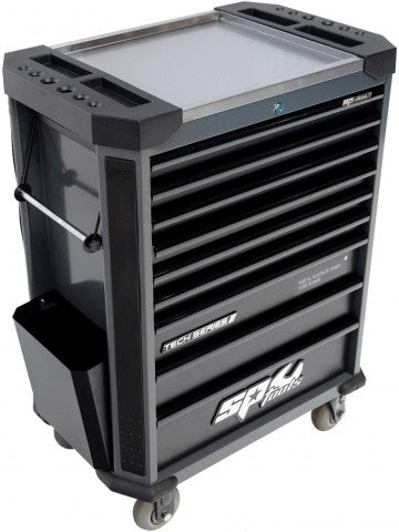 Servante 9 tiroirs dont 4 équipés de 214 outils TECH Series | SP Tools