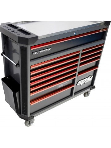 Servante XL Experts 13 tiroirs dont 10 équipés de 477 outils TECH SERIES | SP Tools