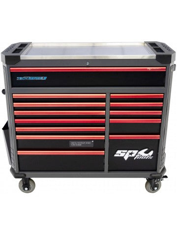 Servante XL Experts 13 tiroirs dont 10 équipés de 477 outils TECH SERIES | SP Tools