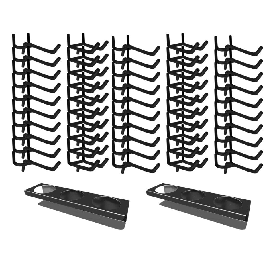 Mobilier USA - Assortiment de crochets - 52 pièces | SP Tools | SP459HS