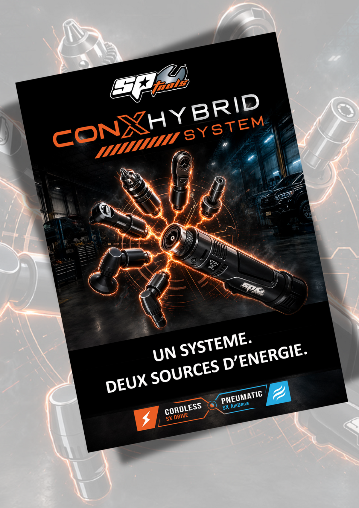 CONX HYBRID SYSTEM - Module master ponçage, polissage, disquage | SP Tools | SP83784