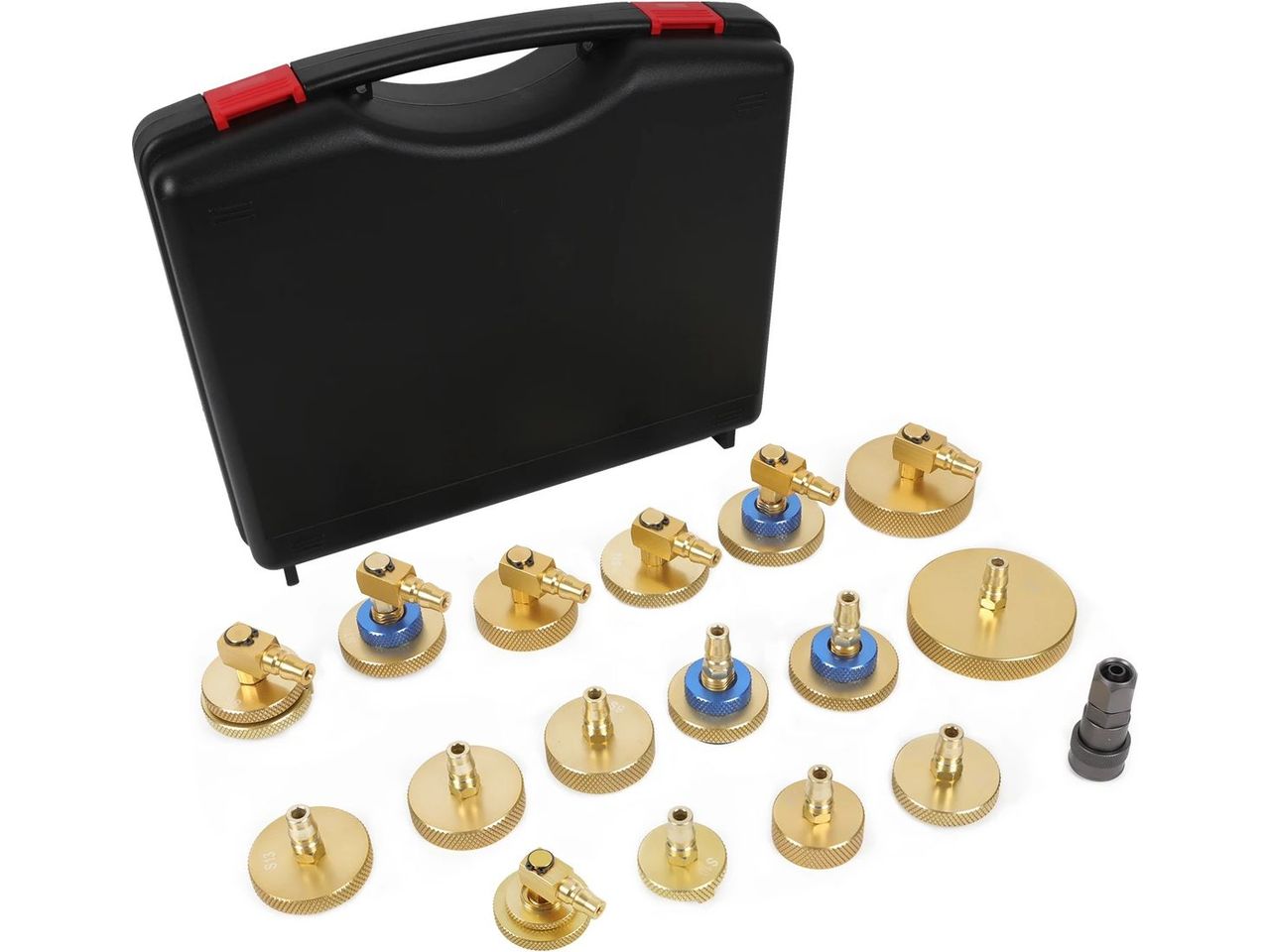 Adaptateurs universels pour purgeur de freins et d'embrayages électrique compact (17pc)