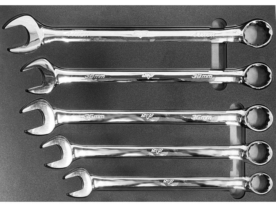 Servante 16 tiroirs dont 9 équipés de 390 outils USA SUMO Bois | SP Tools