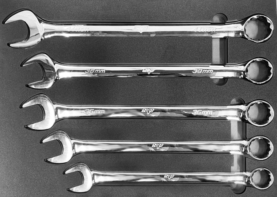 Servante XL 13 tiroirs dont 9 équipés de 439 outils TECH SERIES Noire/Bleue | SP Tools