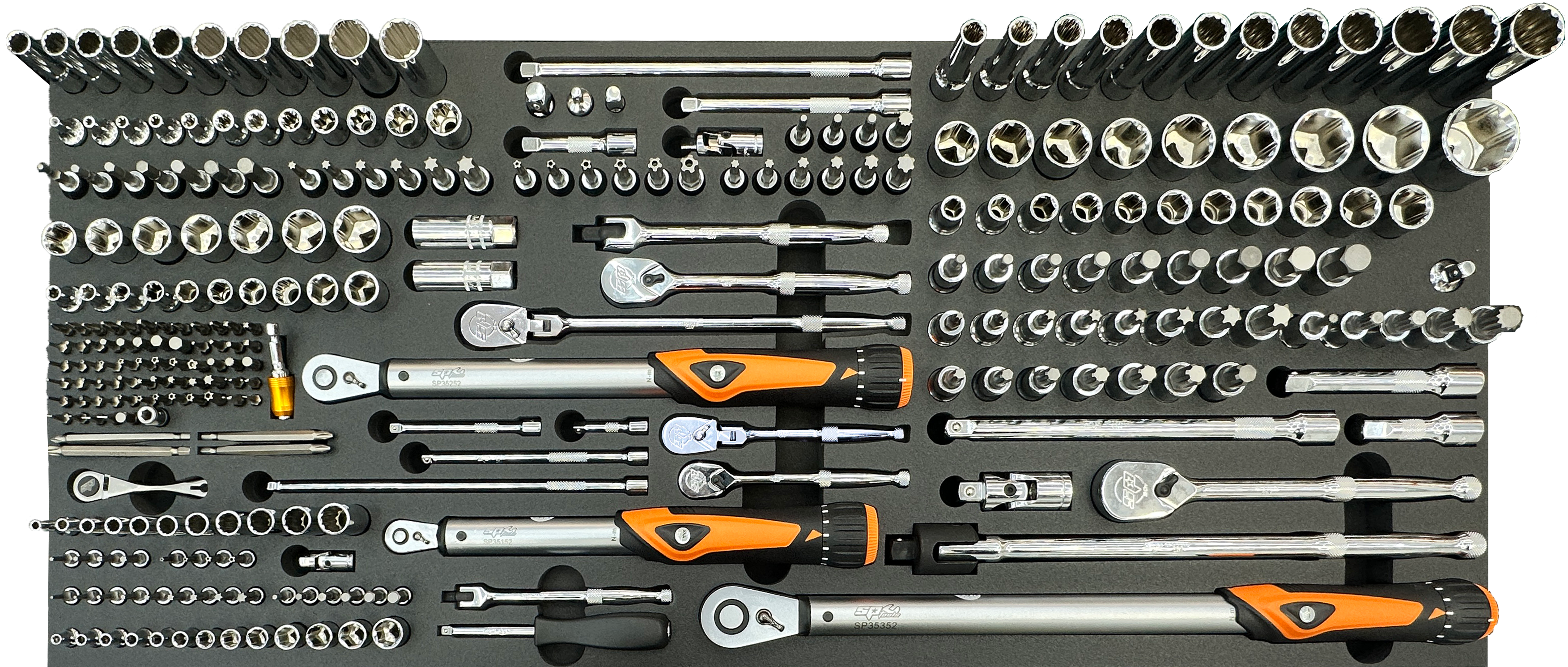 Servante XL Experts 13 tiroirs dont 10 équipés de 477 outils TECH SERIES | SP Tools