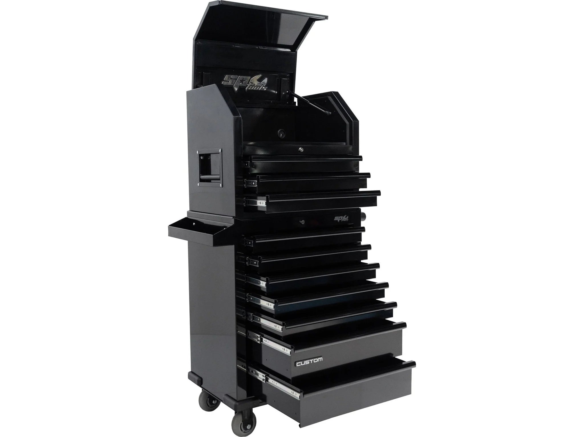 Servante vide et TopBox 10 tiroirs CUSTOM SERIES | SP Tools