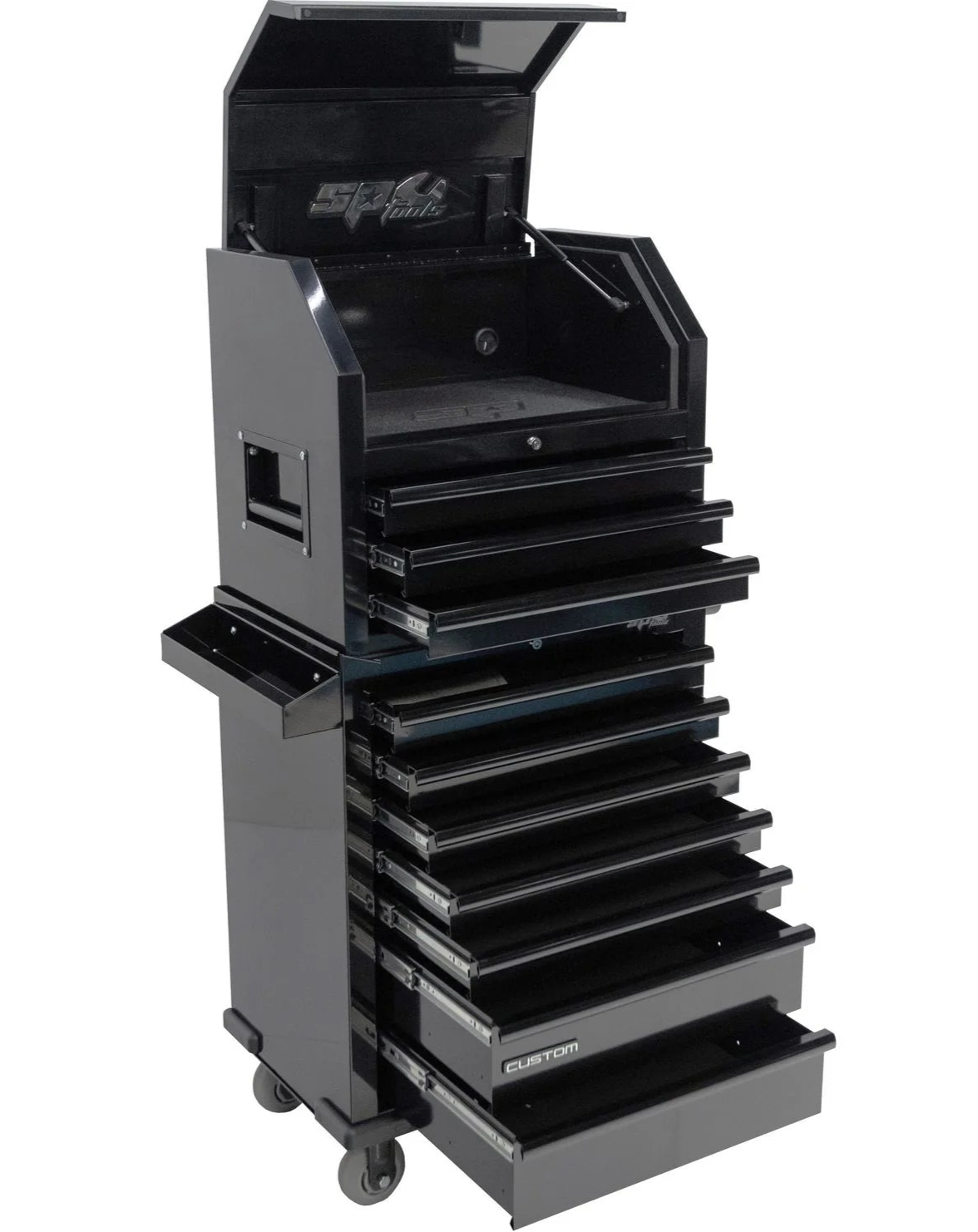 Servante vide et TopBox 10 tiroirs CUSTOM SERIES | SP Tools