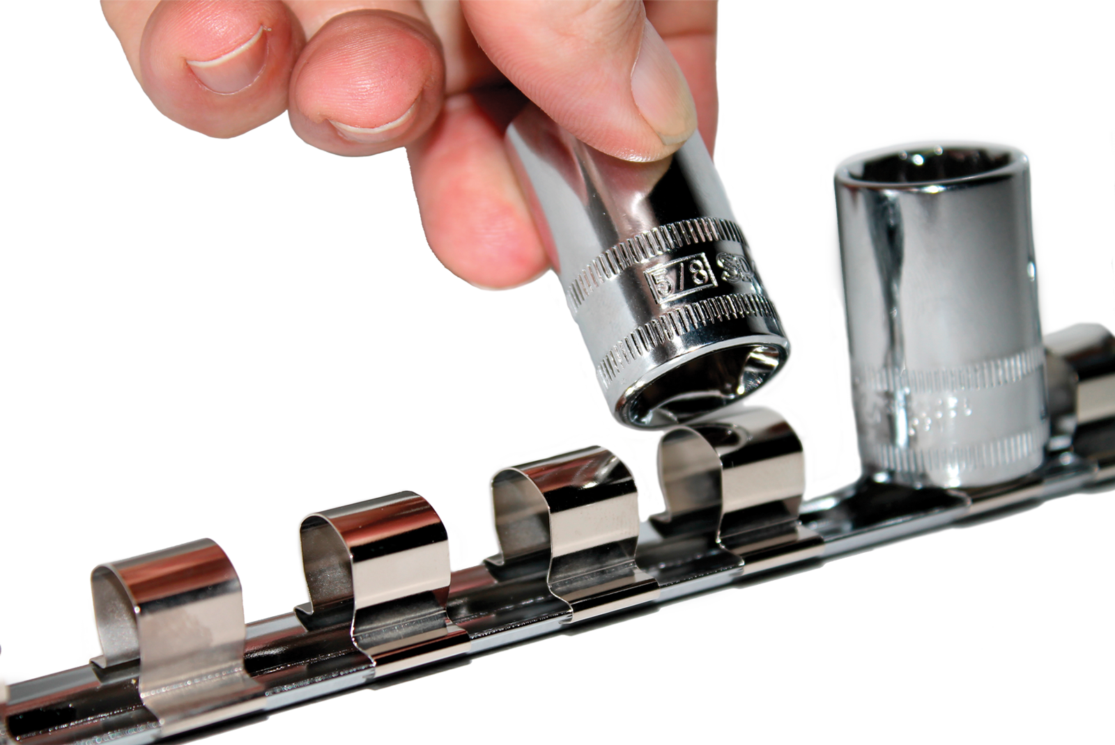 Rack vide pour douilles 1/2'' - 16 emplacements | SP Tools | SP203R