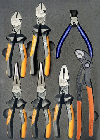 Coffret pinces allemandes - 6 pièces | SP Tools