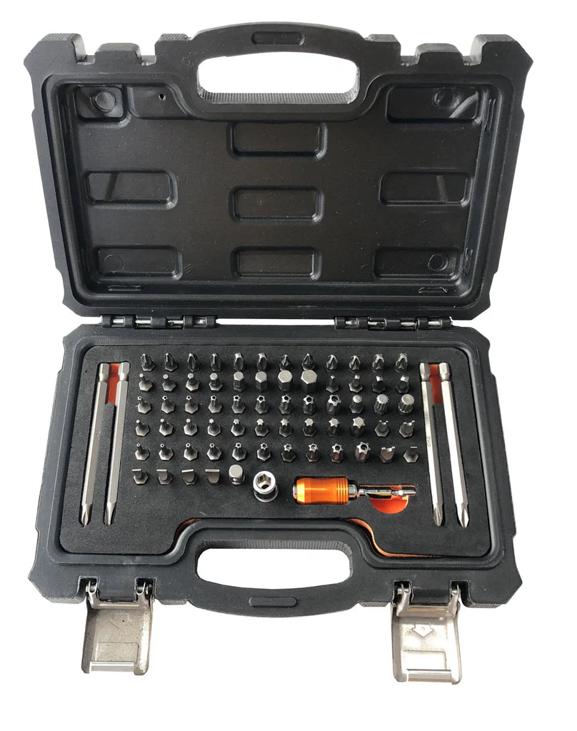 Coffret embouts 1/4" et porte embouts - 71 pièces | SP Tools