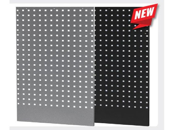 Mobilier SP - Panneau perforé pour armoire d'angle 884X1090mm NOIR | SP Tools