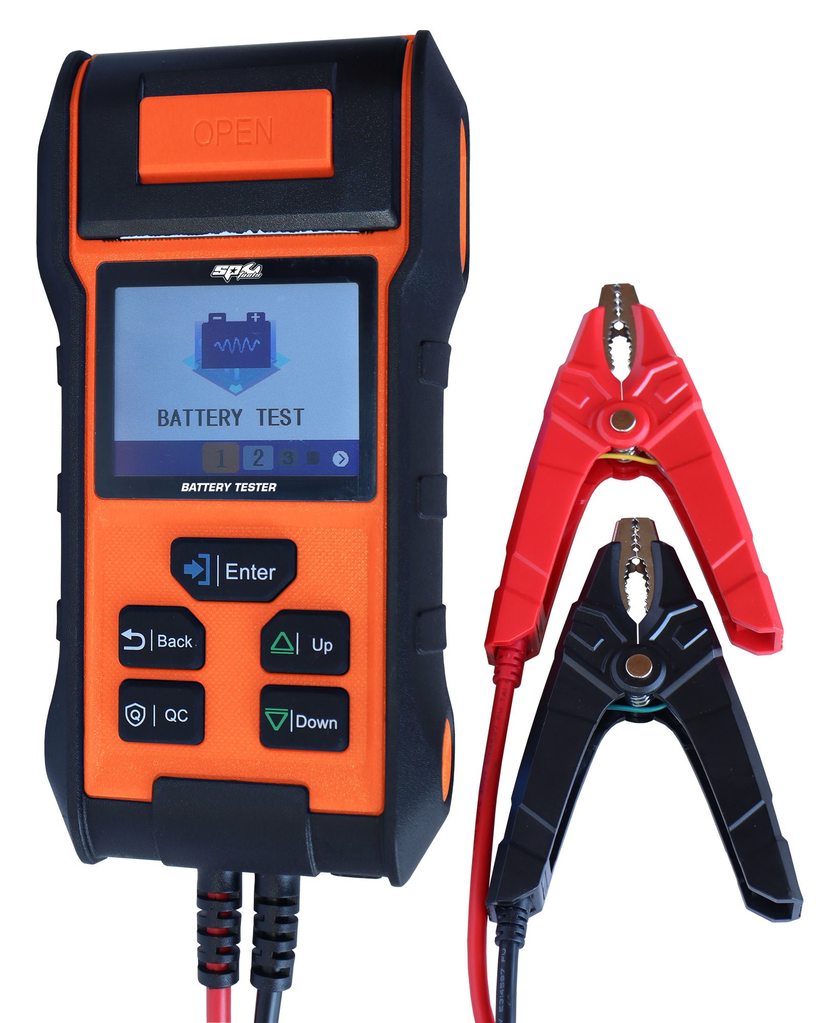 Testeur de batterie 6/12/24V avec imprimante intégrée | SP Tools | SP61066