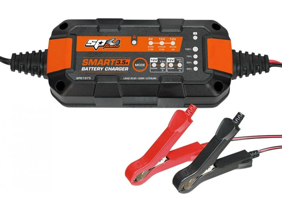 Chargeur de batterie et maintien de charge 3,5 Amp | SP Tools | SP61075