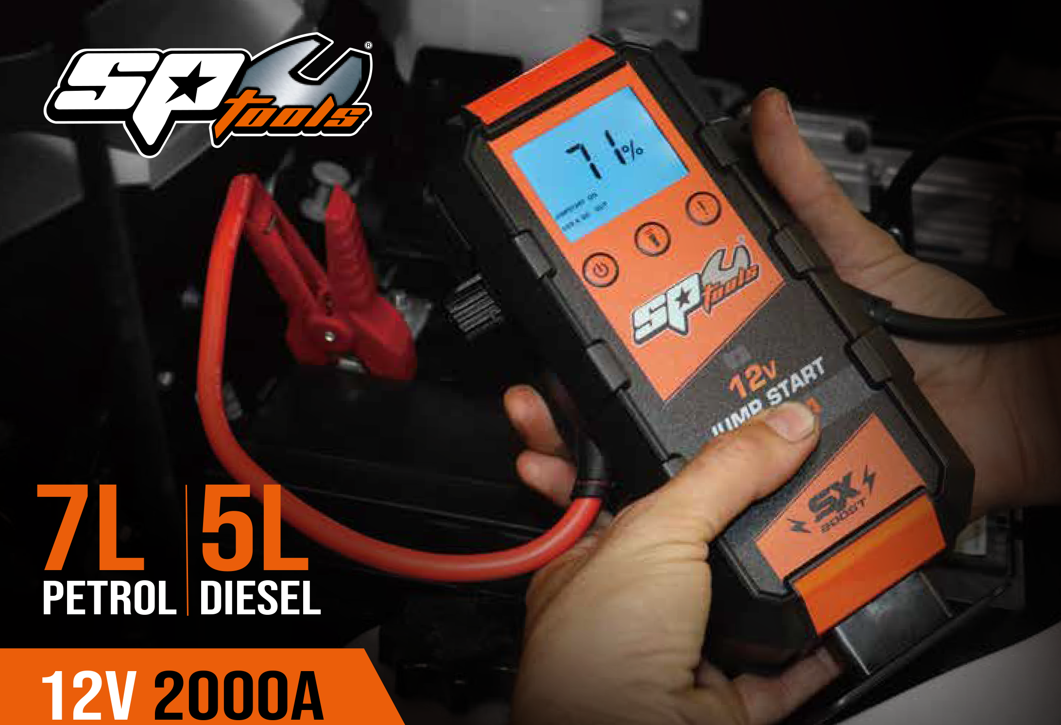 Booster 12V au lithium 2000A compact | SP Tools | SP61093