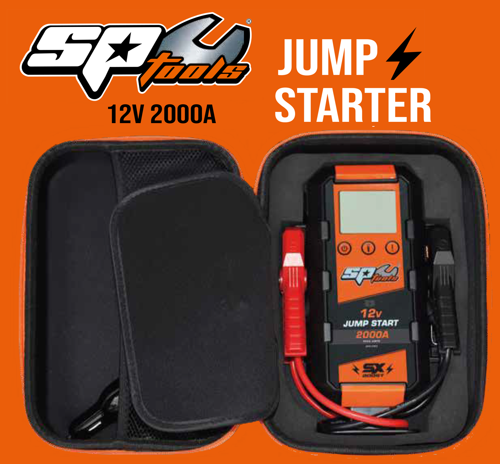Booster 12V au lithium 2000A compact | SP Tools | SP61093