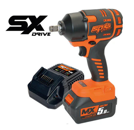 Clé à chocs 1/2'' 18V 5.0 Ah - Brushless, 970 Nm, 2200 Rpm | SP Tools