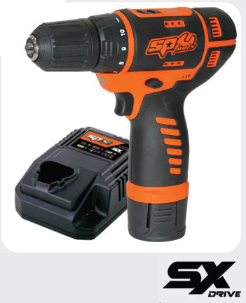 Perceuse visseuse 10mm 12V 2.5 Ah - 24 Nm, 1700 Rpm | SP Tools