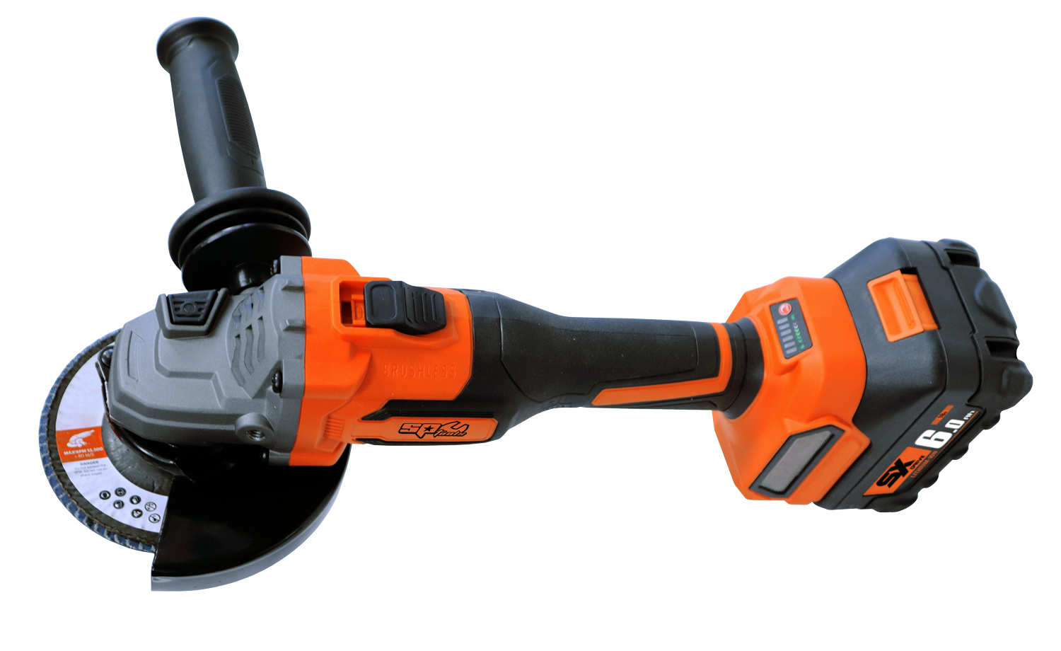 Meuleuse d'angle 125mm 18V Extrême power, 7000 tr/min | SP Tools | SP83311