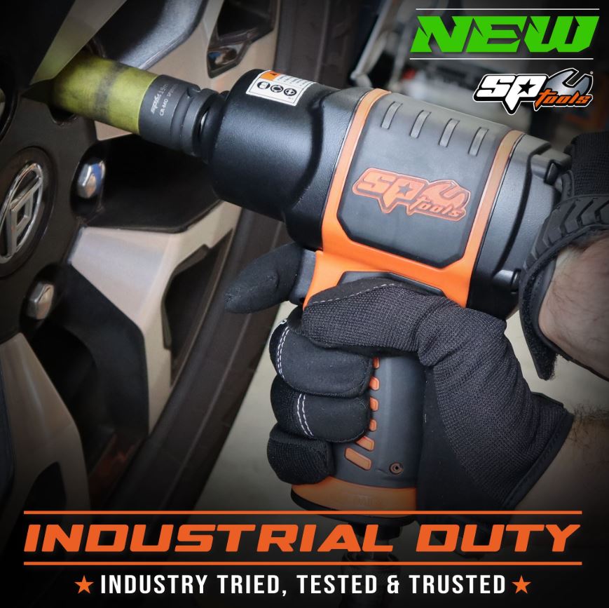 Clé à chocs pneumatique magnésium 1/2'' 1800 Nm - Compacte Next | SP Tools | SP9840