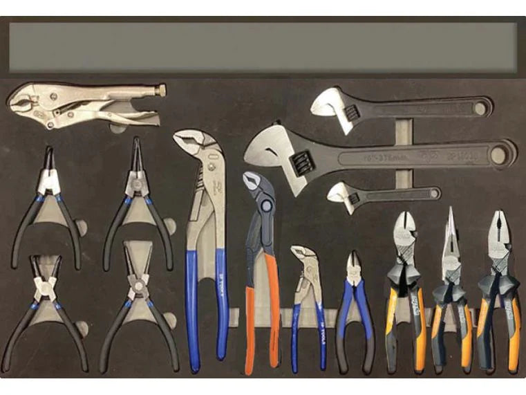 Servante 8 tiroirs dont 6 équipés de 465 outils USA SUMO Noire | SP Tools