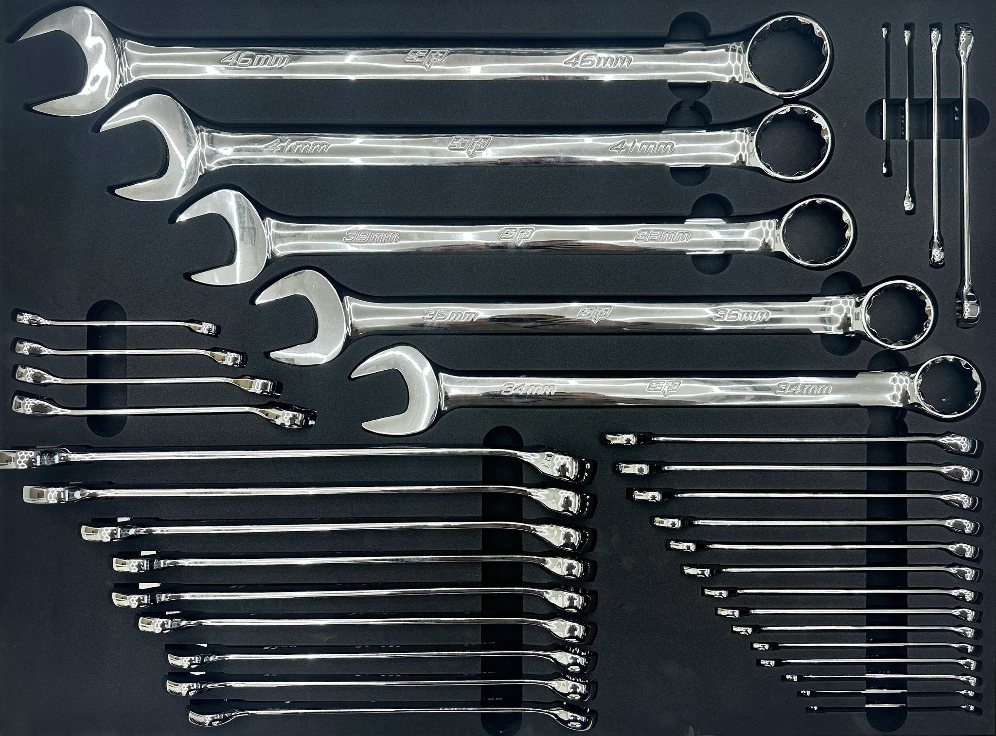 Module clés mixtes, clés polygonales clés Torx - 36 pièces (XL) | SP Tools