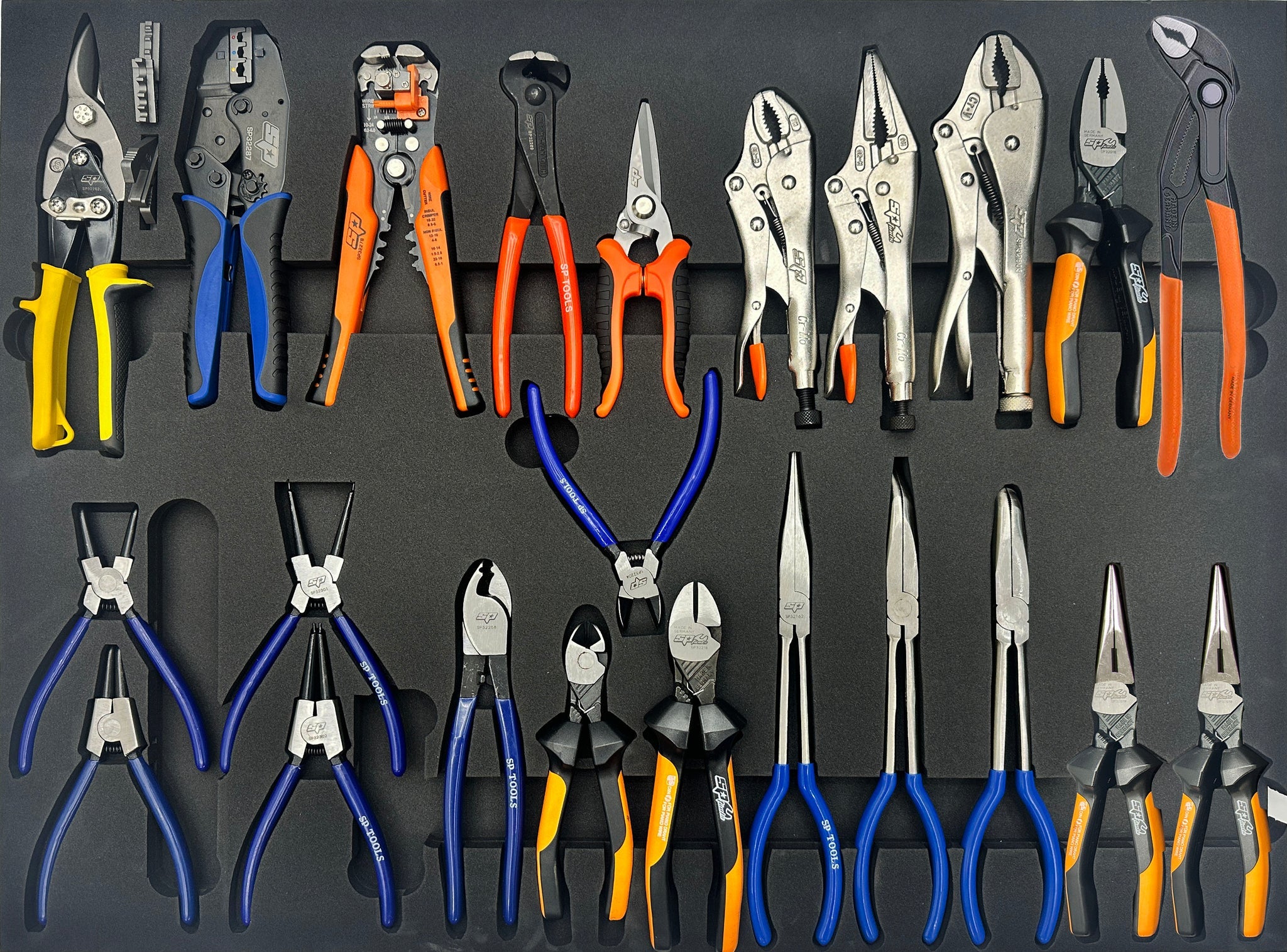 Module complet pinces - 23 pièces (XL) | SP Tools