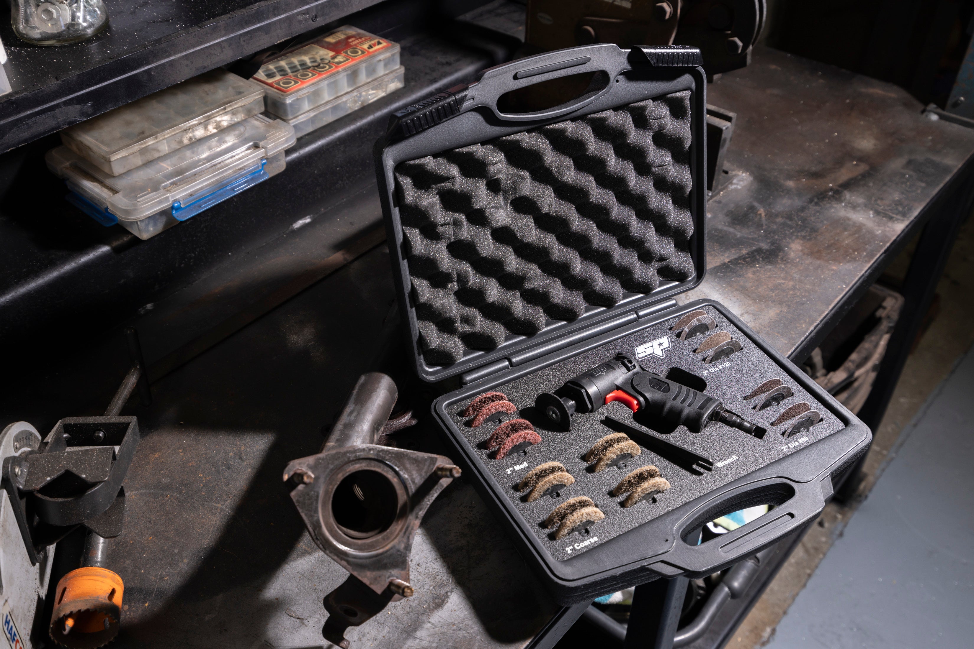 Coffret meuleuse pneumatique | SP Tools | SP-2331H