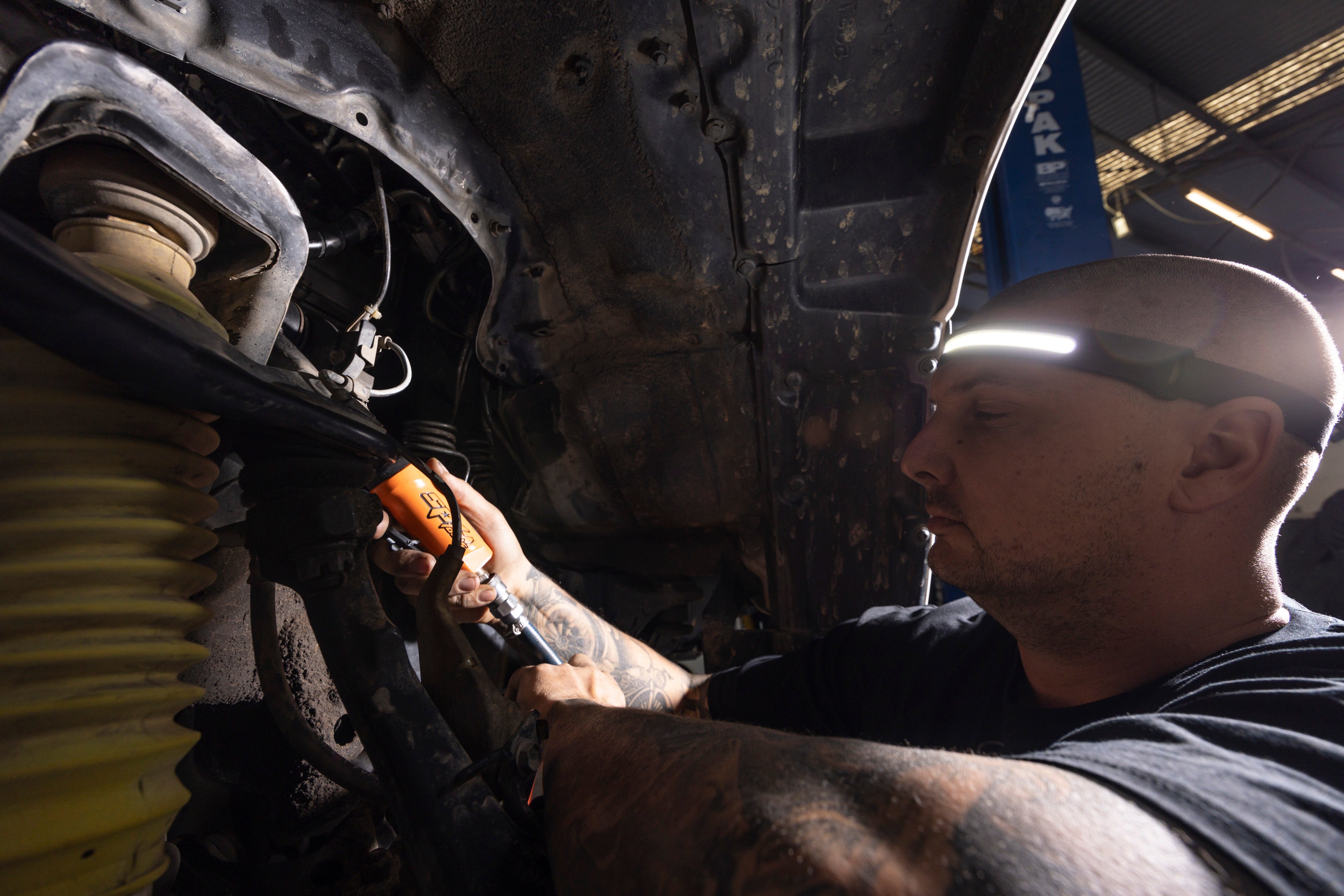 Lampe frontale COB Slimline 230° | SP Tools | SP81463