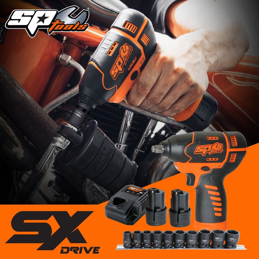 Pack clé à chocs 3/8'' 12V 2.5 Ah - 105 Nm, 2200 Rpm | SP Tools | SP83114EU