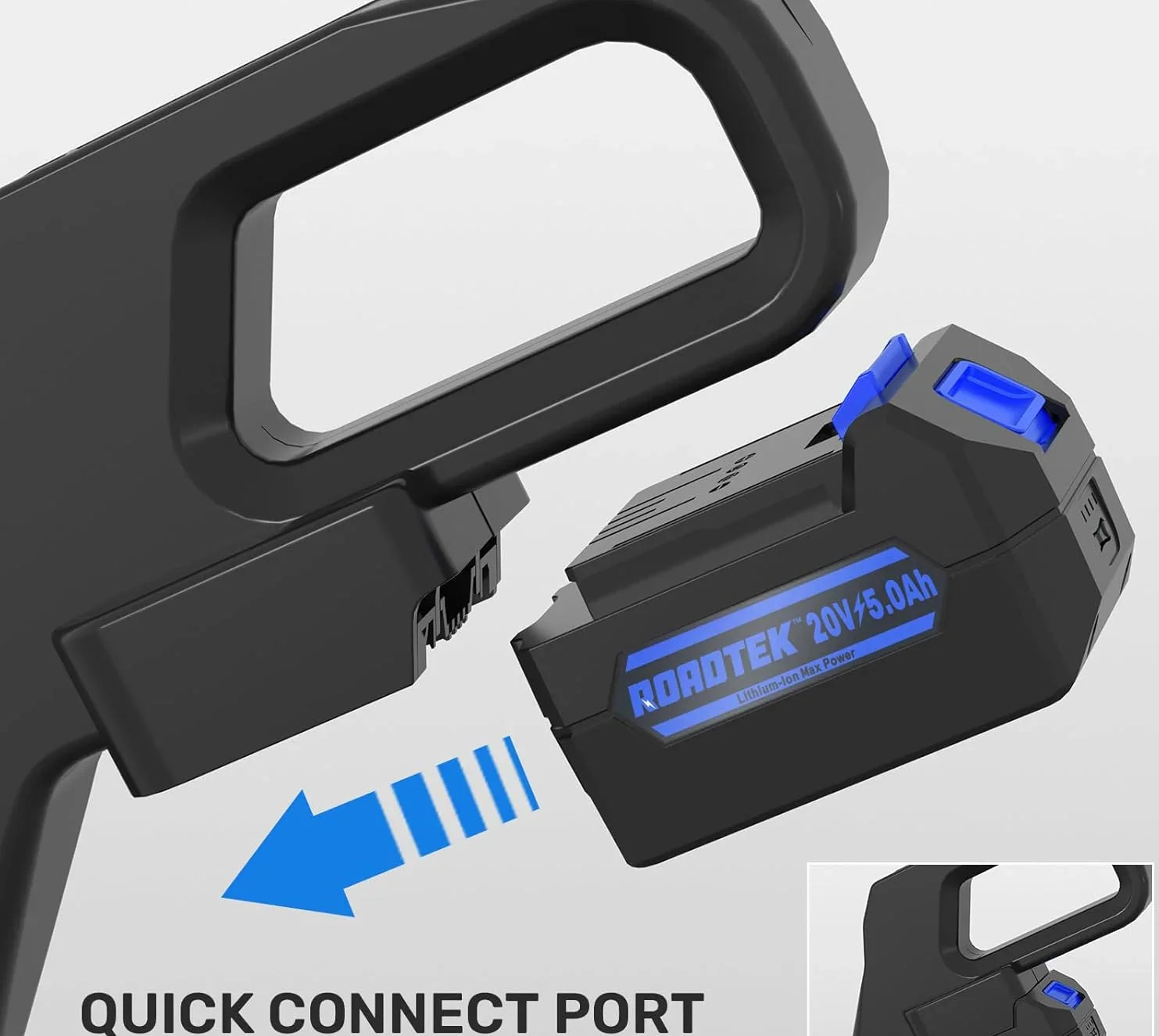 Cric électrique extra long, 3 tonnes