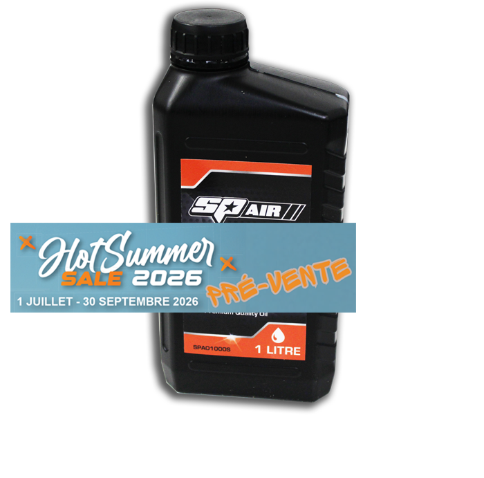 Huile d'entretien outillage pneumatique 1 litre | SP Tools | SPA01000S