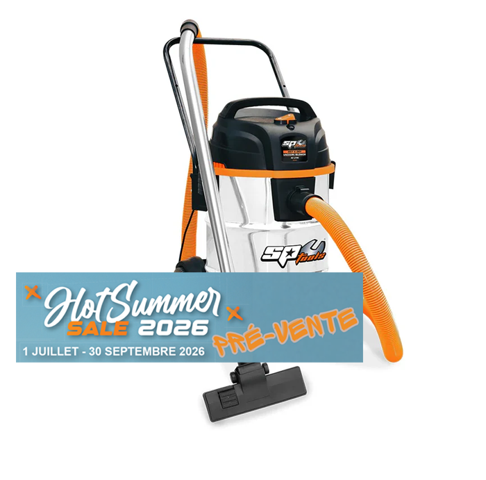 Aspirateur professionnel 40L eau et poussière 1400w SP Tools | SP Tools | SP040*