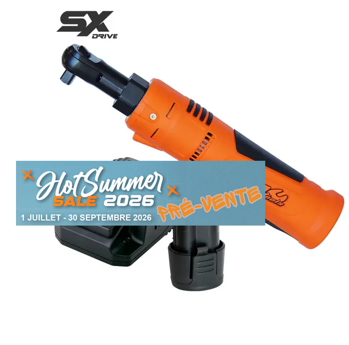 Clé à rochet 3/8'' 12V tête courte | SP Tools | SP83614