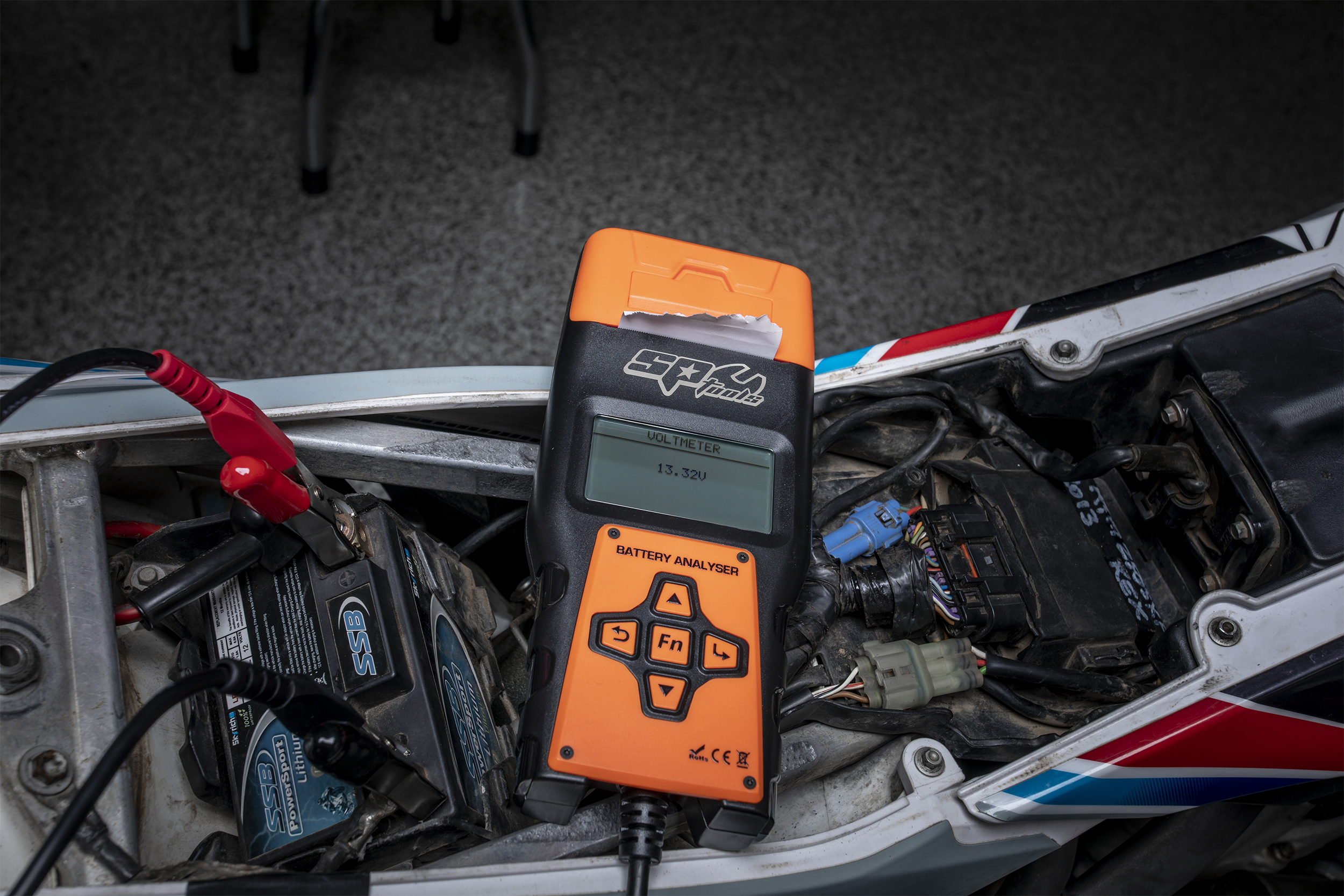 Testeur de batterie avec imprimante intégrée | SP Tools | SP61065