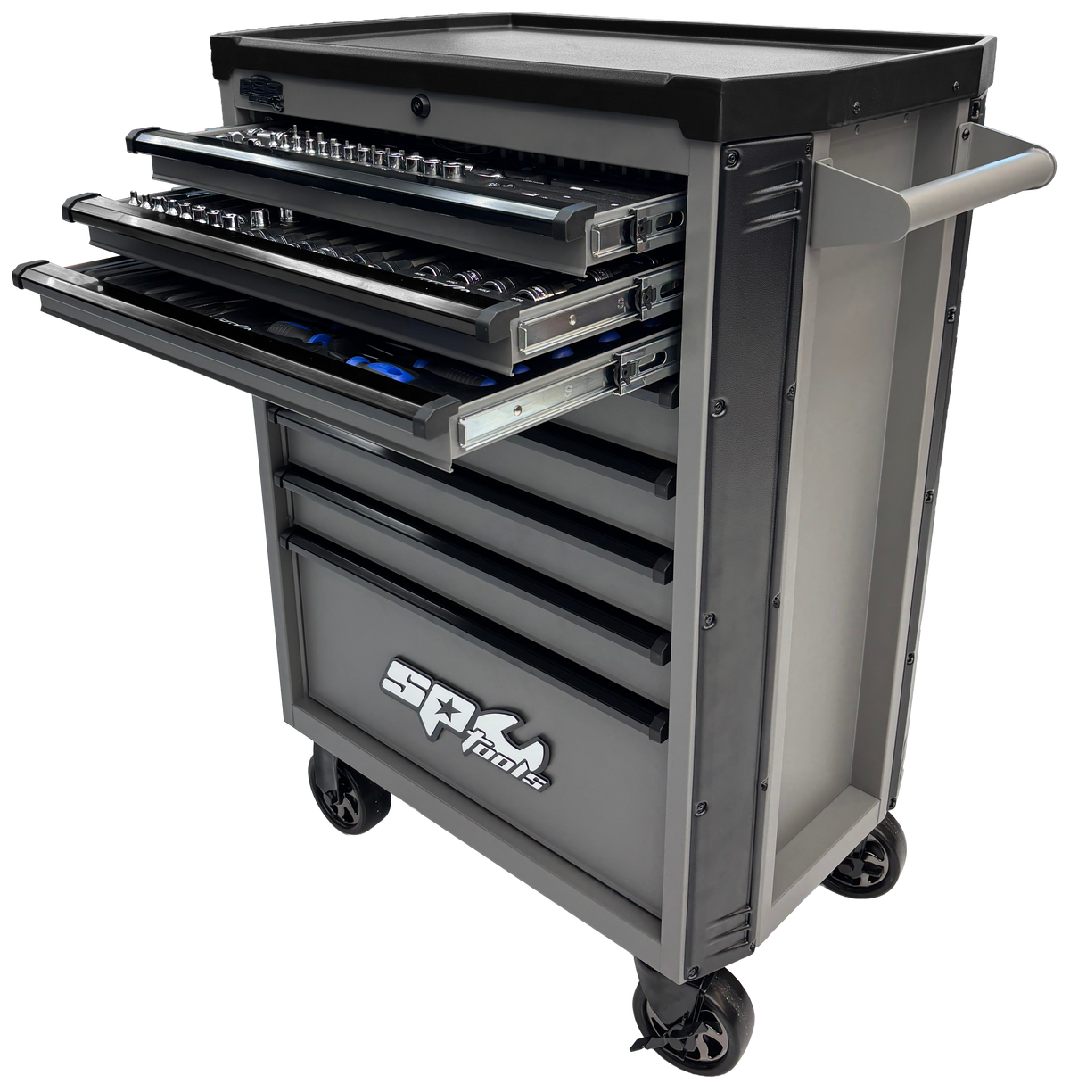 Servante 8 tiroirs dont 6 équipés de 420 outils 888 SERIES | SP Tools | T850150