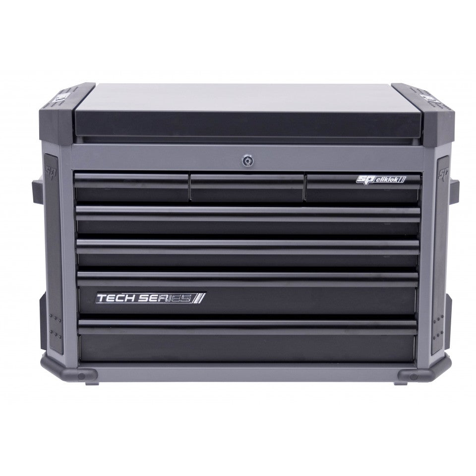 TopBox 7 tiroirs dont 4 équipés de 150 outils TECH SERIES | SP Tools | SP00495D