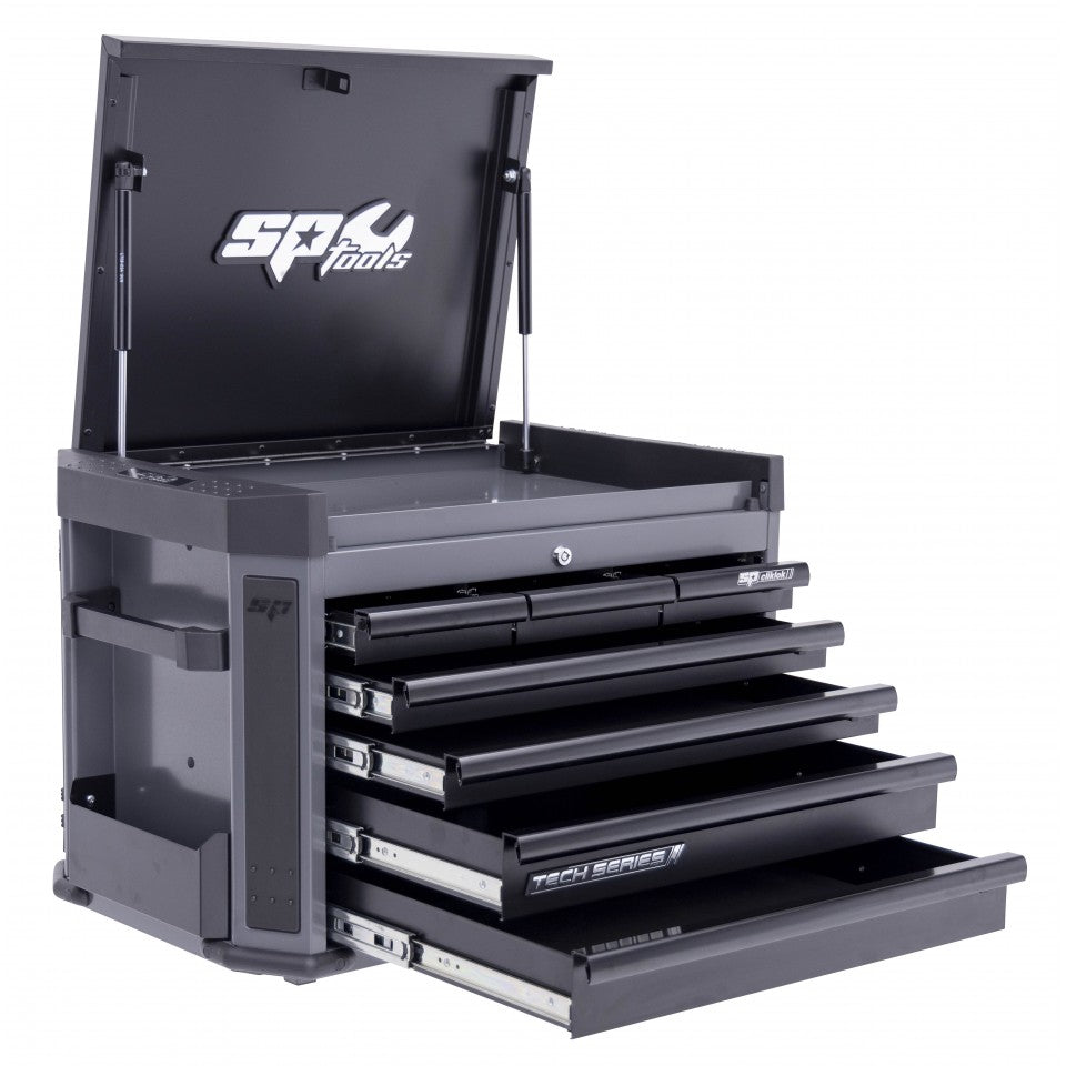 TopBox 7 tiroirs dont 4 équipés de 150 outils TECH SERIES | SP Tools | SP00495D