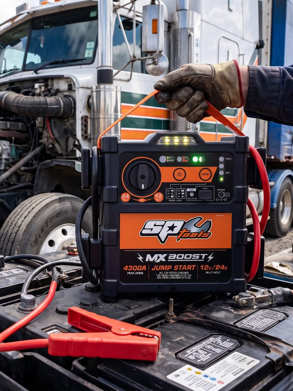 Booster 12/24V au lithium 4300A | SP Tools | SP61097