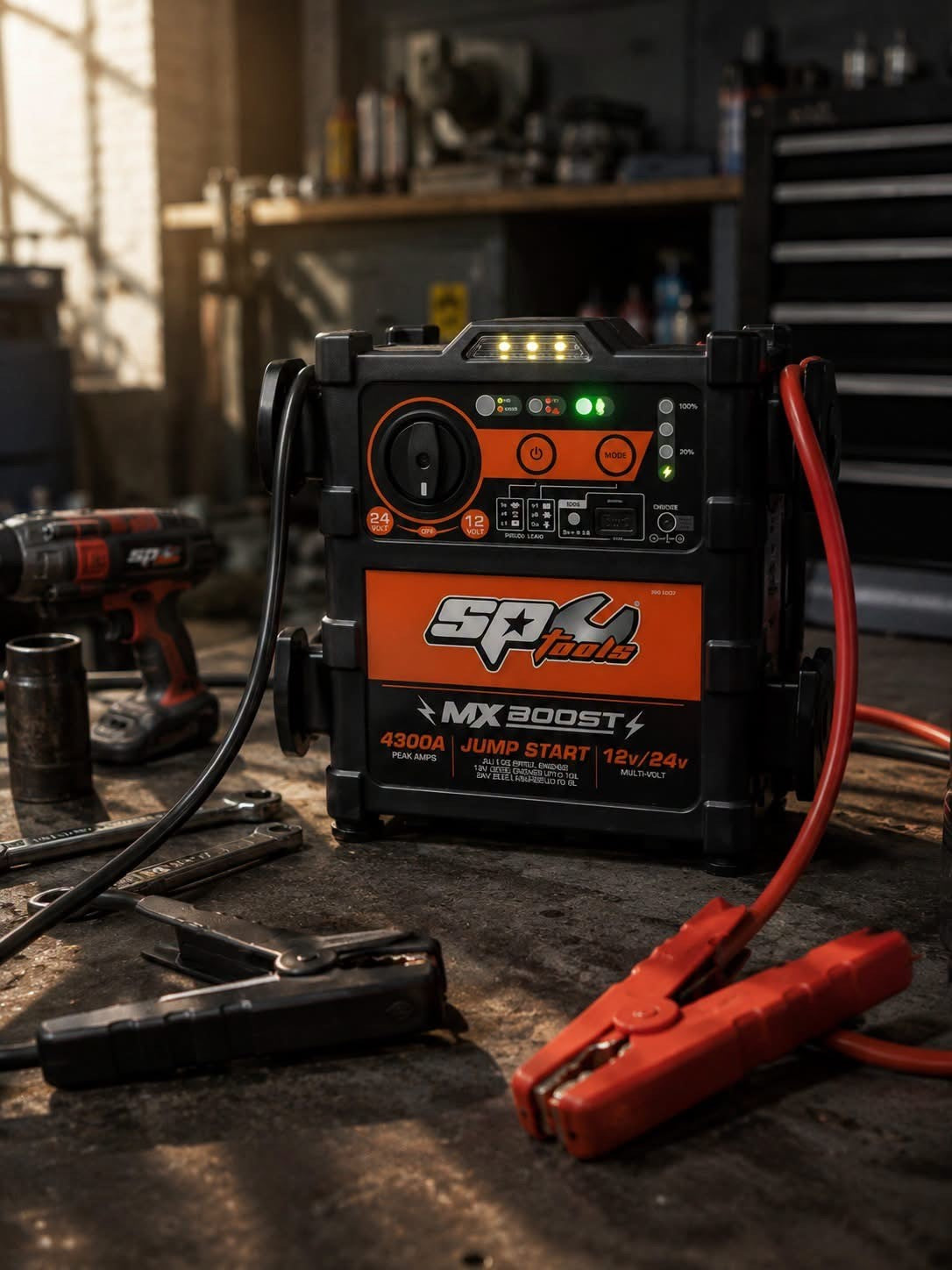Booster 12/24V au lithium 4300A | SP Tools | SP61097