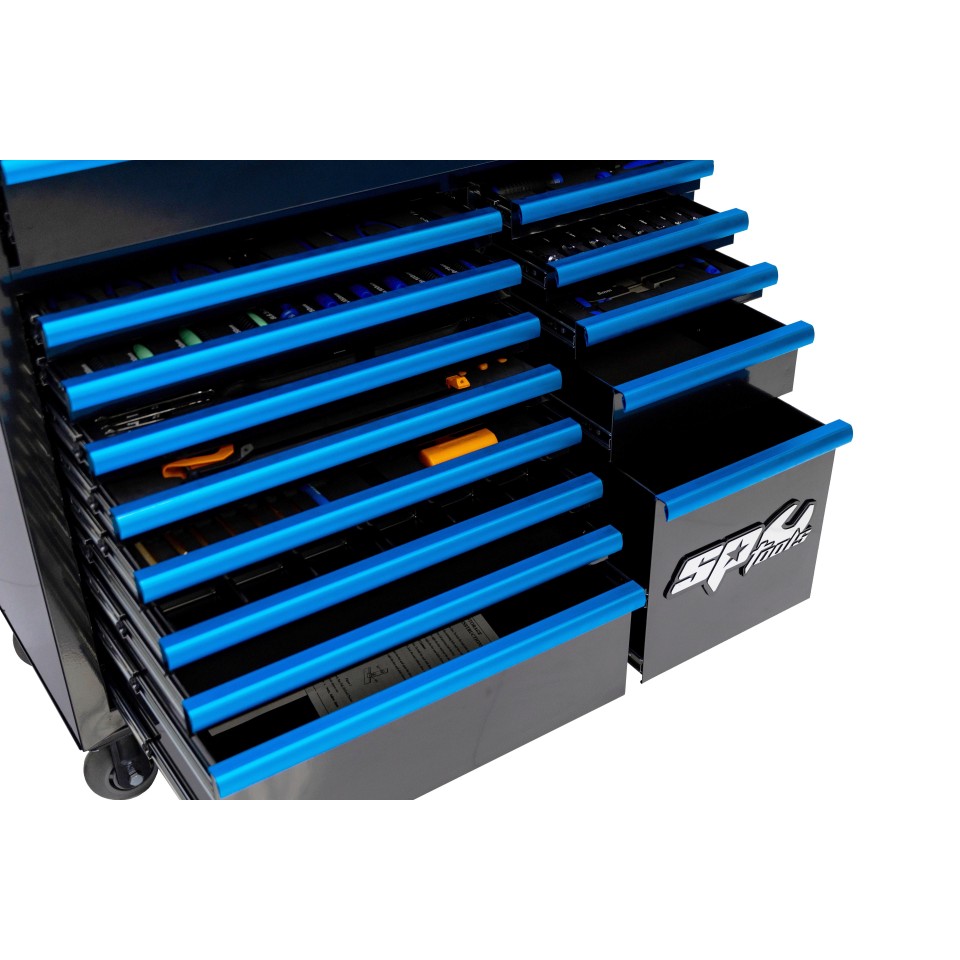 Servante vide + TopBox 19 tiroirs CUSTOM SERIES | SP Tools