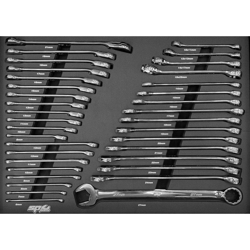 TopBox 7 tiroirs dont 5 équipés de 334 outils TECH SERIES | SP Tools | SP01131