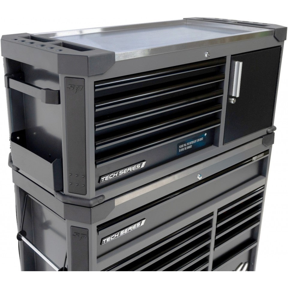 Servante XL avec TopBox 18 tiroirs Noire TECH SERIES | SP Tools | SP01053