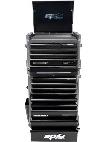 Servante vide + TopBox 16 tiroirs Noire TECH SERIES | SP Tools | SP01050