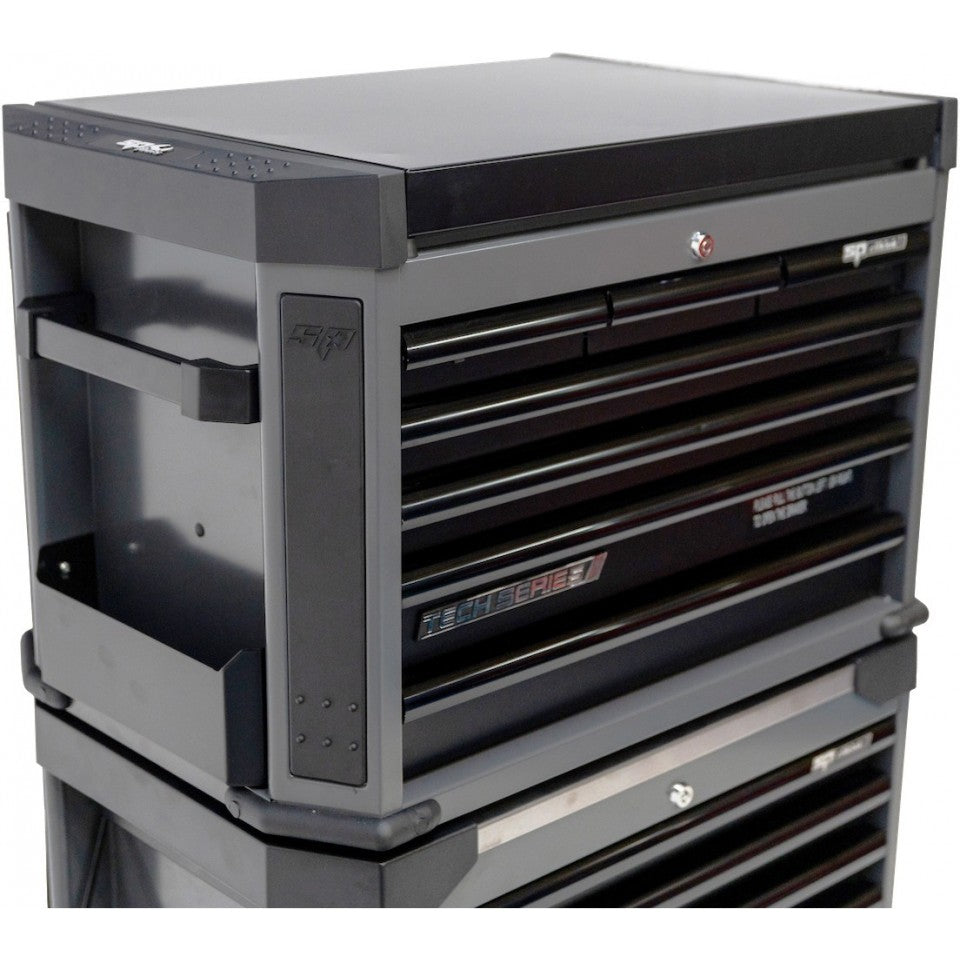 Servante vide + TopBox 16 tiroirs Noire TECH SERIES | SP Tools | SP01050