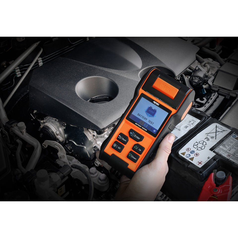 Testeur de batterie 6/12/24V avec imprimante intégrée | SP Tools | SP61066