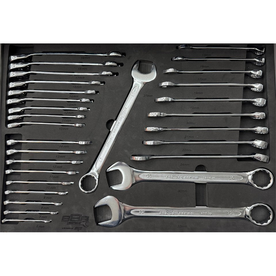Servante 8 tiroirs dont 6 équipés de 420 outils 888 SERIES | SP Tools | T850150