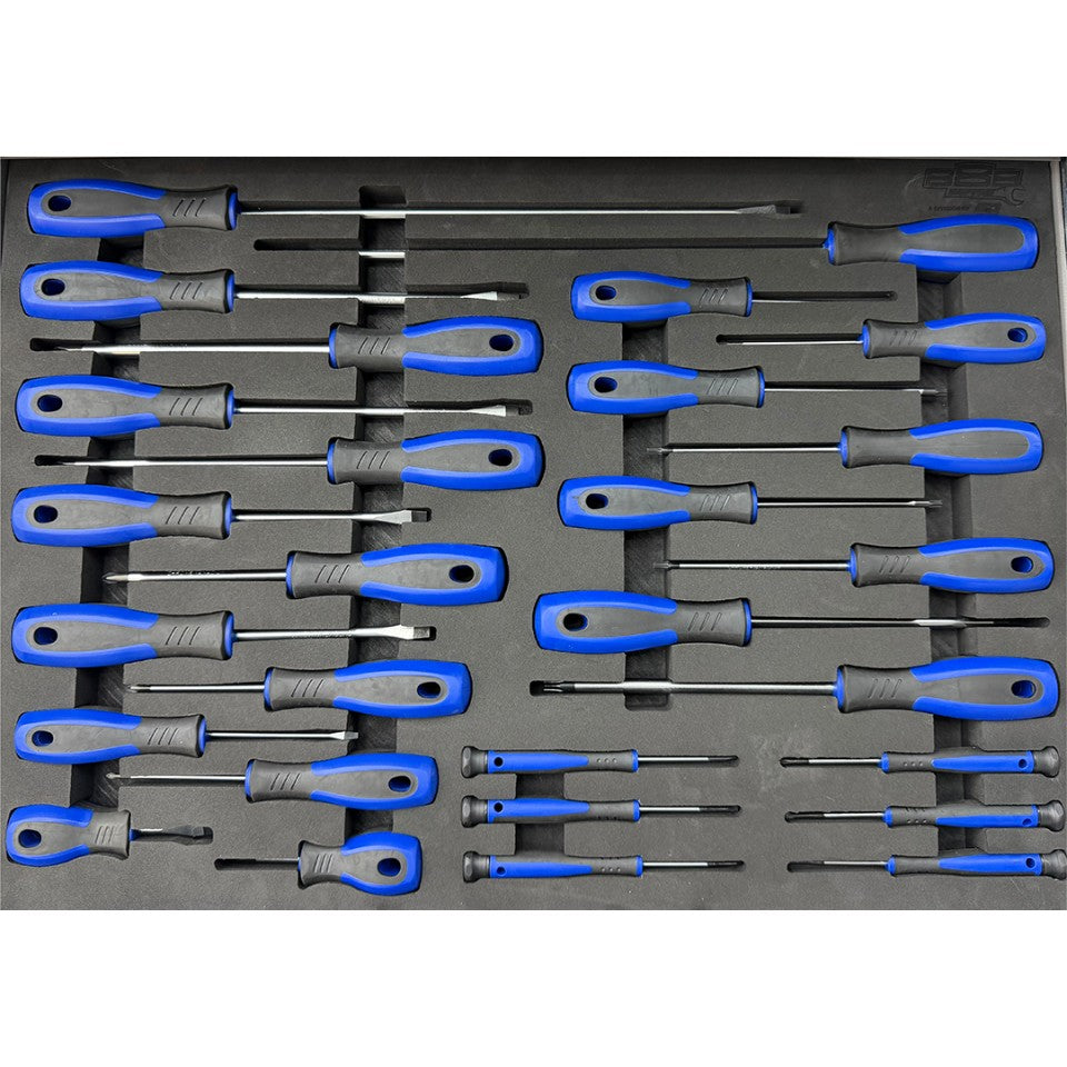 Servante 8 tiroirs dont 6 équipés de 420 outils 888 SERIES | SP Tools | T850150