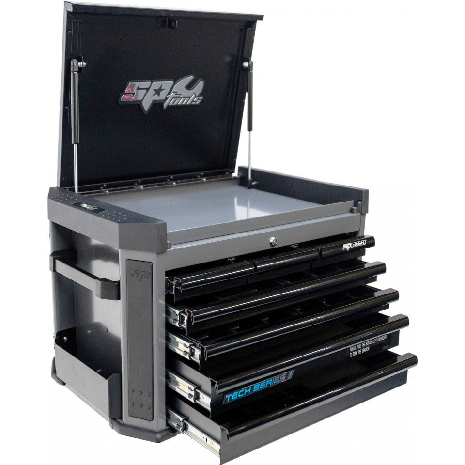 TopBox 7 tiroirs dont 5 équipés de 334 outils TECH SERIES | SP Tools | SP01131
