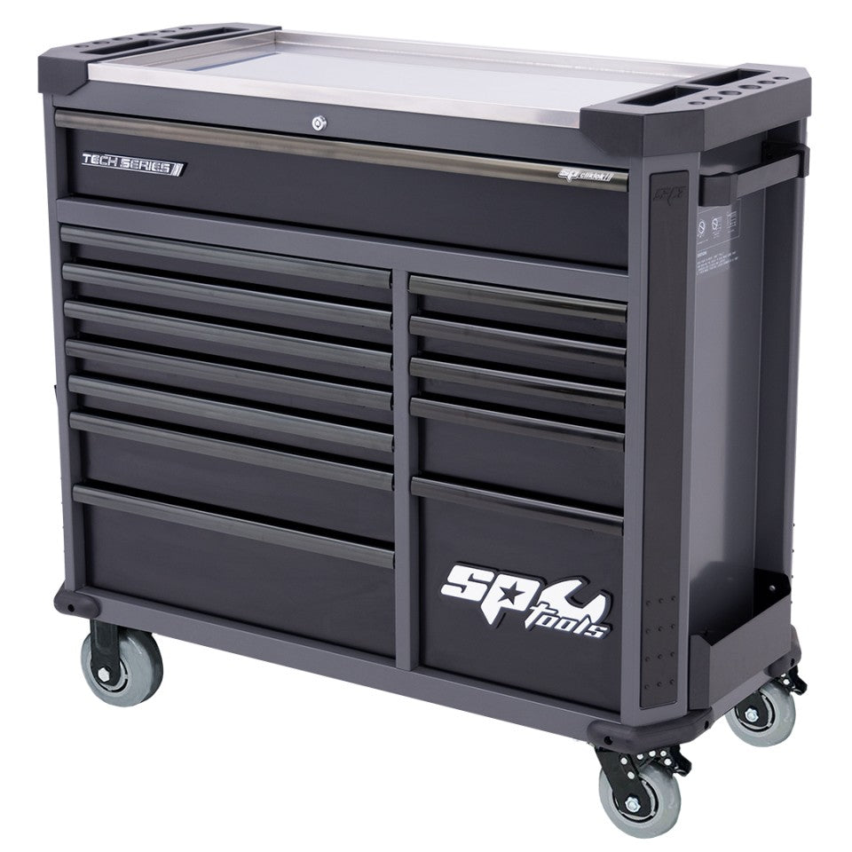 Servante XL 13 tiroirs dont 9 équipés de 455 outils TECH SERIES - EDITION LIMITEE | SP Tools